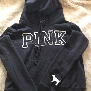 Small black Victoria secret PInK collection hoodie